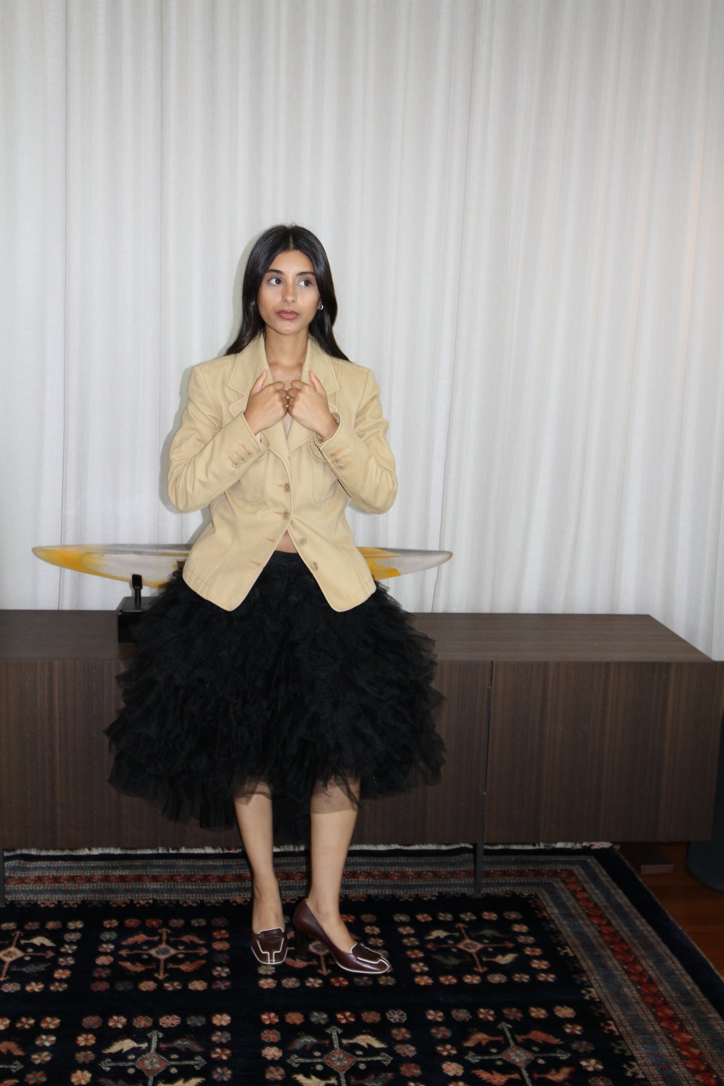 Black Tulle Skirt