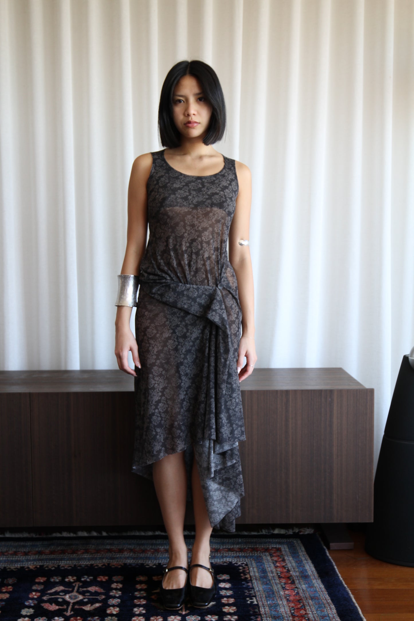 Issey Miyake Sheer Dress