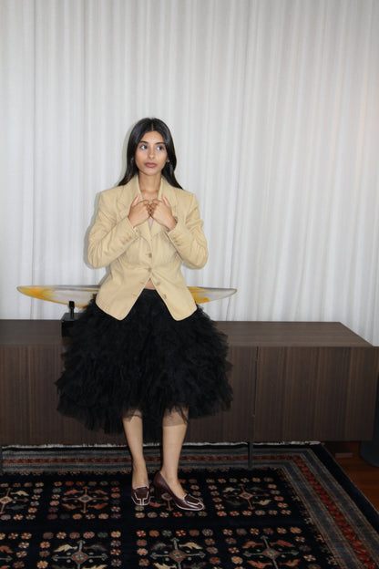 Black Tulle Skirt