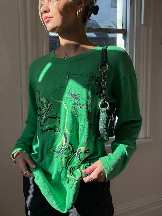 Vintage Iceberg “Don’t Drug Out” Sweater